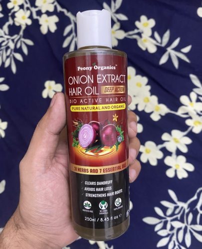Onion Extract Hair Oil photo review