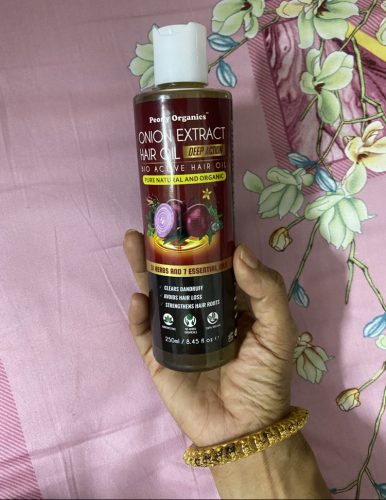 Onion Extract Hair Oil photo review