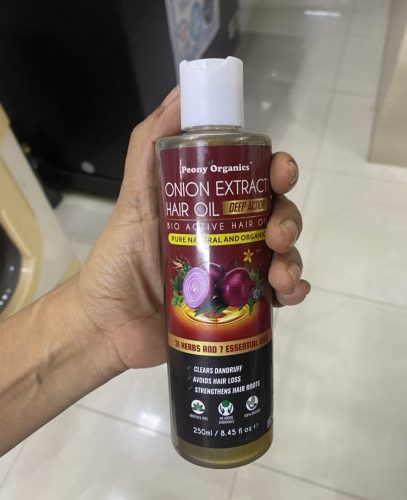 Onion Extract Hair Oil photo review