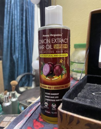 Onion Extract Hair Oil photo review